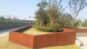 歙县耐候钢挡土墙